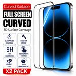 Tempered Glass Screen Protector For iPhone 17 16 15 14 13 12 11 Pro Max Plus XR