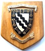 Exeter College, University of Oxford Mess Plaque o Shield Beautiful Hand Crafted