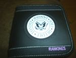 RAMONES CD WALLET HOLDS 24 CDS OR DVDS
