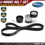 Drive Belt Kit for Renault Laguna Trafic Opel Vauxhall Vivaro Nissan Mitsubishi