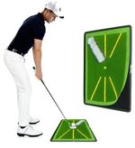 American Sweat Swing Mat Golf Divot Board for Swing Pat and Training Aid.