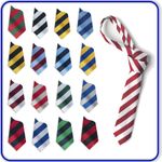 School Ties Neck Ties Boys Girls SCHOOL EQUAL STRIPED TIES 40" 45" 48" 52" 54"