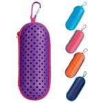 EVA Swimming Goggles Storage Box Portable Zipper Eyeglasses Protective Case UK