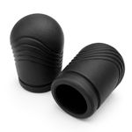 2 Ultimax Black Rubber Feet for UTX Stands 20mm Opening Foot Diameter