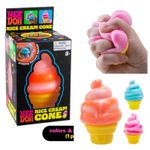 NeeDoh Nice Cream Cone Ice Cream Squishy Toy Fidget Toy Anxiety Sensory Toys