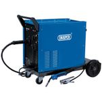 Gas and Gasless MIG Welder 220A with Euro Torch, Variable Speed and Spot Timer