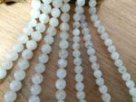 Moonstone Natural Round Beads In 6mm or 8mm 15" Strand of Genuine Moonstone