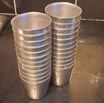 24 X De Buyer Stainless Steel Dariole Mould 5.5cm 10.4cl 230°C