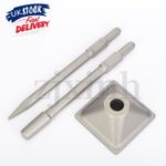 Jack Hammer 1-1/8" Hex Shank Dirt Tamper 150x150mm Compactor Plate