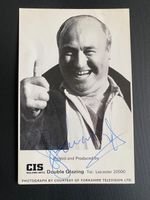 Bill Maynard Hand Signed Photograph 4x6 inch of Actor
