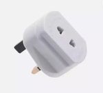 Shaver Plug Adaptor Shaving Toothbrush Adapter Epilators Bathroom UK 2 To 3 Pin