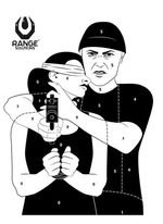 Splatter Target A4 Shoot Rifle Pistol Reactive Air Cheap Targets - FREE POSTAGE