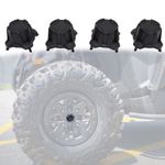 4Pcs Wheel Hub Cover Black Center Cap For Can-Am Maverick X3 Turbo R 2017-2020
