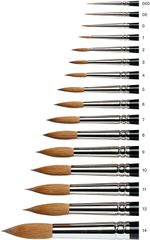 Winsor & Newton Series 7 Kolinsky Sable Watercolour Brushes Artists Brush Art 