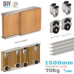 Sliding Wardrobe Door Track System Ares 70 kg / 1500 mm 2 Door