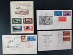 1948-51 Romania 4 unaddressed FDC's
