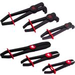 Welzh Werkzeug Hose Locking Pliers Set Clamp Plier Angled & Straight 6-Piece