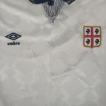 Rare Original Cagliari Calcio 1990/1991/1992 Away Football Shirt Mens XL