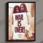 John Lennon War Is Over Poster Beatles Yoko MULTI-PRINT or Three FRAMED Options