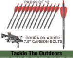 Crossbow Bolts 7.5" Arrows Fit EK Archery RX ADDER Cobra System Repeating XBow