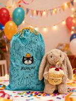 Jellycat Bashful Beige Bunny Birthday Soft Stuffed Toys Free Dust Bag/Tag uk