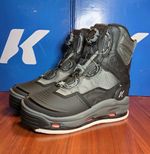 Korkers Darkhorse Felt / Kling-On Sole BOA Lace Wading Boots Men's Size 8