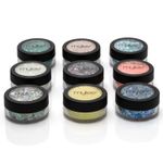 Mylee Nail Glitter Set 9x Nail Glitter Dust Powder Pots DIY Nail Art Decoration