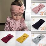 Baby Cotton Headband Newborn Kids Girl's Soft Hair Head Bands Elastic Headwear