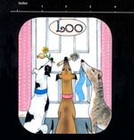 Greyhound Dog art painting Loo Toilet door laminated sign by Suzanne Le Good