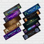 Personalised Any Text Beer Mat Label Bar Runner Ideal Home Pub Cafe Occasion 15