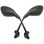 Mirror pair fits für BMW R1200 RS 2015 - 2022 R1250 RT 2019 - 2022 black JMP