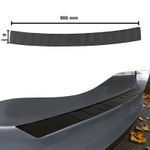 Rear Bumper Protector Guard for Skoda Superb ABS Plastic 900X80MM