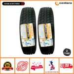 2 x 165R13C CENTARA  MILEMAX 94/93N 8PR Commercial Trailer Tyre - 165 80 13 C