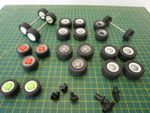 Playmobil WHEELS, AXLES and TYRES For Vehicles & Bikes [Spare Part Replacements 