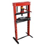 Shop Press 12 Ton Heavy Duty Hydraulic Workshop Garage Floor Standing 0-610mm