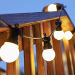 HERCULES GAZEBO® WATERPROOF LED OUTSIDE LIGHTS 42ft CABLE 20  BULBS UK SELLER