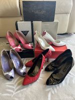 Vintage Shoe Bundle size 5 1960s Heels Jacques Vert Roland Cartier 5 Pairs 