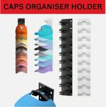 Baseball Cap Storage Rack,Hat Organizer for Baseball Cap Closet Door Bedroom UK