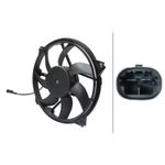Radiator Fan For Peugeot 5008 1.6 THP 150 Hella Cooling 1253K4 9828719880