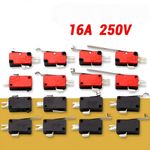 Microswitch SPDT 5A/16A Mini Micro Switches KW7-0/9 V-15/156-1C25 3 Pin 250 V