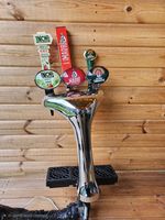 3 Way Porta Beer Pump with Interchangeable Handles & Badges