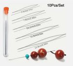 10pcs Big Eye Beading Needles Threading Tool Set for Bracelet Jewelry DIY 2 Size
