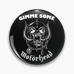 Motörhead Gimme Some Rock Music Handmade 32mm Pin Button Badge