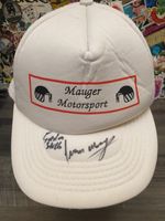 Mauger Motorsport Racing Trucker Cap Hat Ivan Mauger Signed Autograph Vintage