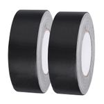 2 Pack 2" x 50' Deck Joist Tape 0.7mm Thick Waterproof Anti-corrosion Black