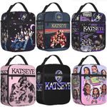 UK Girls KATSEYE 3D Insulated Lunch Bag School Travel Picnic Snack Lunchbox Gift