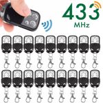 Electric Cloning Remote Control Key Fob 433MHz For Gate Garage Door Wholesale