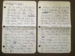 JIMI HENDRIX LAST HAND WRITTEN LETTER TO HIS FAMILY BEFORE HIS DEATH (Facsimile)