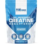100% Pure Creatine Monohydrate Powder 100g | 250g | 500g | 1kg Muscle Strength