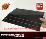 Carbon Fibre Sheet 3K Rigid 100% Carbon, Gloss Plain  1 2 3 4 5mm UK Supplier